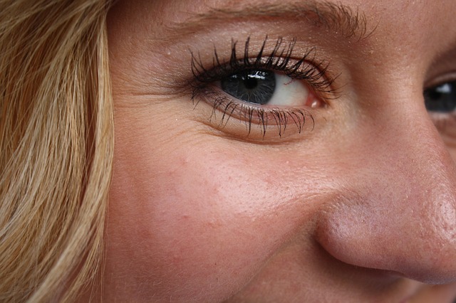 Eye of a woman